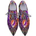 Gratefuldead Grateful Dead Pattern Pointed Oxford Shoes View1