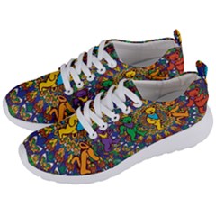 Grateful Dead Pattern Men s Lightweight Sports Shoes by Sarkoni