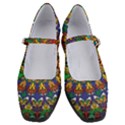 Grateful Dead Pattern Women s Mary Jane Shoes View1