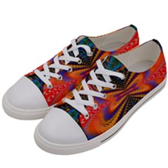 Casanova Abstract Art-colors Cool Druffix Flower Freaky Trippy Men s Low Top Canvas Sneakers by Ket1n9