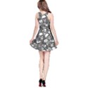 Break Skull Pink Gray Skull With Flowers Reversible Sleeveless Dress View2