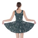 Teal Insect Blue Hand Drawing Insect Pattern Vintage Style Skater Dress View2