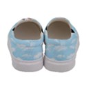 Lovely Cats Pattern Sky Blue Womens Canvas Slip Ons View4