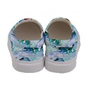 Blue Paint Summer Hawaii Beach Surf Tropical Womens Canvas Slip Ons View4