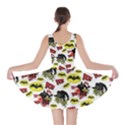 Cool Pop Art Comic White Skater Dress View2
