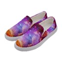 Fashion Galaxy Purple & Pink Pattern Womens Canvas Slip Ons View2