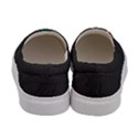 Fun Cactus Dark Gray Print Womens Slip Ons View4