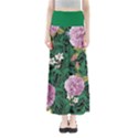 Green Floral Maxi Skirt View1