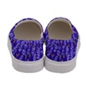 Indigo Lavender Floral Flower Print Womens Slip Ons View4