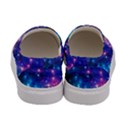 Purple Starry Night Sky Moon Stars Space Womens Slip Ons View4