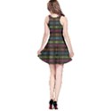Black Neon Music Pattern Sleeveless Skater Dress View2