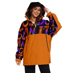 You Can Do It - Orange Women s Ski And Snowboard Waterproof Breathable Jacket by Giving