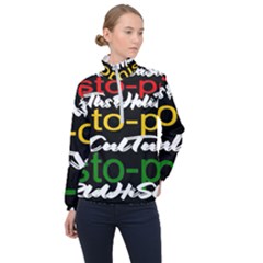 6020  Histo-pop Women s Half Zip Windbreaker  by tratney
