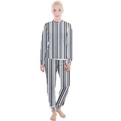 Barcode Pattern Women s Lounge Set by Ket1n9
