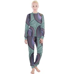 Converge Diverge Mingle Mix Divide Women s Lounge Set by Paksenen