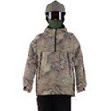 Old Vintage Classic Map Of Europe Men s Ski and Snowboard Waterproof Breathable Jacket View1