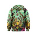 Monkey Tiger Bird Parrot Forest Jungle Style Kids  Zipper Hoodie View2