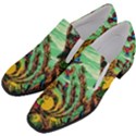 Monkey Tiger Bird Parrot Forest Jungle Style Women Slip On Heel Loafers View2