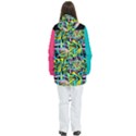 Graffiti Colorful Women s Multi Pockets Zip Ski and Snowboard Waterproof Breathable Jacket View4