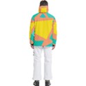 Geometric Design 02 Men s Pullover Zip Ski and Snowboard Waterproof Breathable Jacket View4