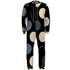 A Minimalist Pattern With Simple Lines And Shapes, Creating A Clean And Modern Aesthetic 03 Onepiece Jumpsuit (men) by myclothy