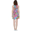 Cabbage Flower Abstract Inside Out Reversible Sleeveless Dress View2