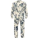 Blue Vintage Background OnePiece Jumpsuit (Men) View2