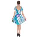 sailing boat Short Sleeve Bardot Dress View2