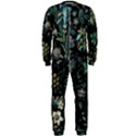 Pattern Flower Plants Leaves Nature OnePiece Jumpsuit (Men) View1