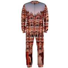 Rajasthan Hawa Mahal Onepiece Jumpsuit (men) by designsbymallika