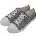 Green Leaves Men s Low Top Canvas Sneakers View2