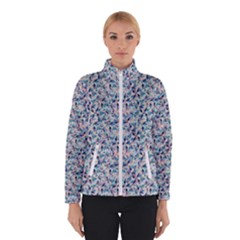 Blue Leaves (2) Women s Bomber Jacket by DinkovaArt