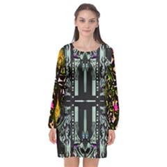 Hey Mister Nick Screenshot 2025-03-14 At 12 02 18?am Eclectic Beauty Updated Beautiful People Long Sleeve Chiffon Shift Dress  by fashionfr3ak