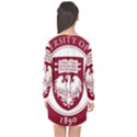 University of Chicago Long Sleeve Chiffon Shift Dress  View2