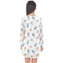 Bluey pattern Long Sleeve Chiffon Shift Dress  View2