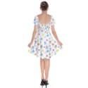 Bluey, Bluey merch, Bluey pattern, Bluey Bluey, bingo, Bluey design, bluey dog Short Sleeve Bardot Dress View2