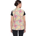 Abstract Pattern Design Scrapbooking Women s Puffer Vest View2