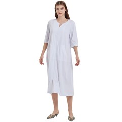 Women s Cotton 3/4 Sleeve Nightgown Icon