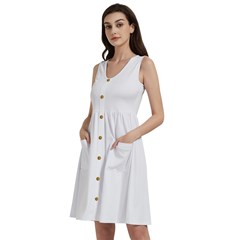 Sleeveless Dress With Pocket Icon