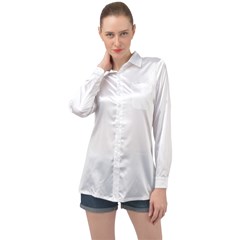 Long Sleeve Satin Shirt Icon