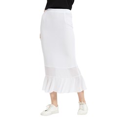 Maxi Fishtail Chiffon Skirt Icon