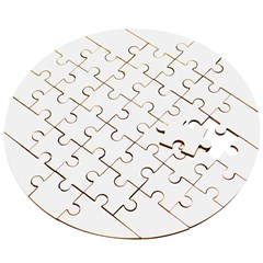 Wooden Puzzle Round Icon