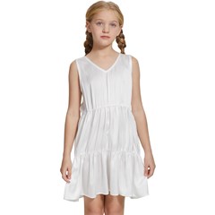 Kids  Sleeveless Tiered Mini Dress Icon