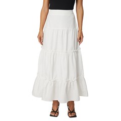 Tiered Ruffle Maxi Skirt Icon