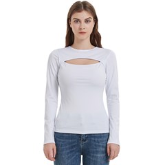 Women s Cut Out Long Sleeve T-Shirt Icon