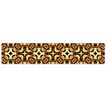 Faux Animal Print Pattern Flano Scarf (Small) Front