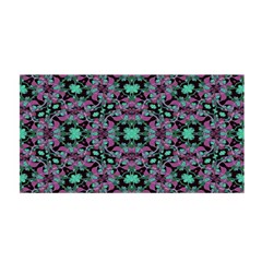 Floral Arabesque Print Satin Wrap by dflcprintsclothing