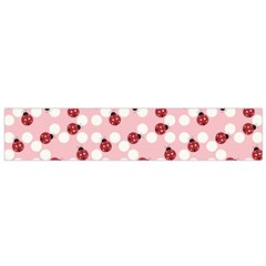 Spot The Ladybug Flano Scarf (small) by Kathrinlegg
