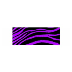 Purple Zebra Satin Scarf (oblong) by ArtistRoseanneJones
