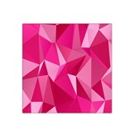 Pattern Halftone Geometric Satin Bandana Scarf Front